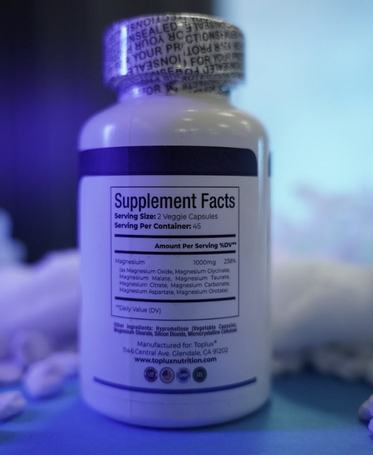 MAGNESIUM COMPLEX  — ENERGÍA, DESCANSO Y BIENESTAR EN UNA SOLA CÁPSULA