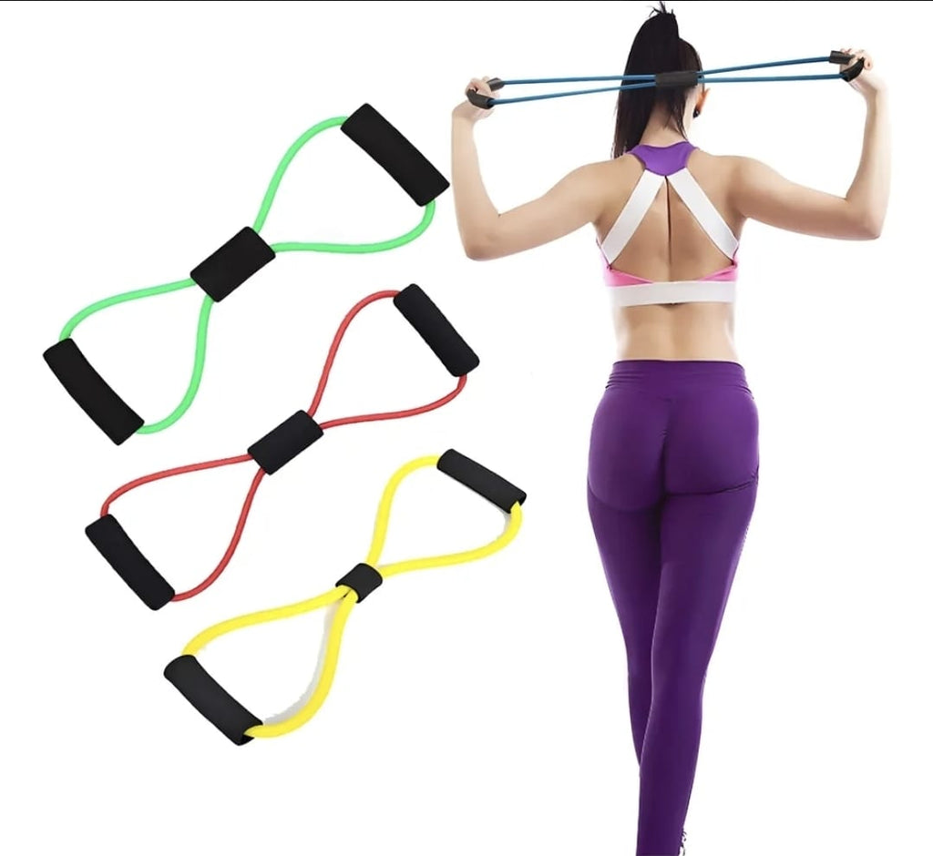 BANDA ELÁSTICA DE RESISTENCIA PARA YOGA, PILATES Y FITNESS